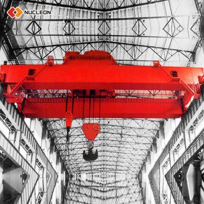 China Bridge Crane Nucleon Customized Double Girder Hook QD Type Overhead Crane for sale