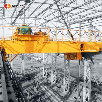 China Bridge Crane Nucleon QD Model Heavy Duty Double Girder Hook Overhead Crane for sale