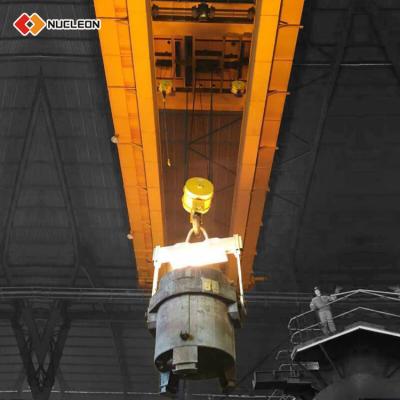 China Double Deck Crane Hot Sell Nucleon Heavy Duty Beam Casting Overhead Traveling Crane for sale