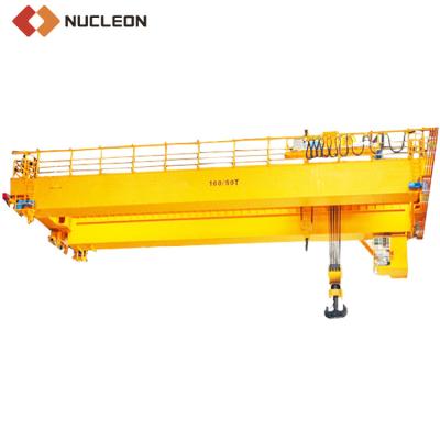 China Double Bridge Crane Heavy Duty Girder Hook And Grab EOT Crane 5ton 10ton 16ton for sale