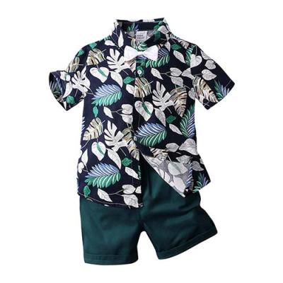 China New 2021 Spandex/cotton kids boutique 2pcs boy clothing sets short sleeve summer kids clothing baby clothes for sale