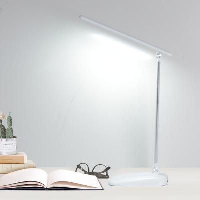 China NEW 3 Colors USB Rechargeable 5W USB LED Desk Lamp Variable Touch Control Battery Operated Portable Rechargeable Table Reading Light For Indoor for sale