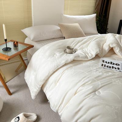 China Regenerated Organic Fiber Antibacterial Soy Ultra-Luxury Copper Sustainable Comforter for sale