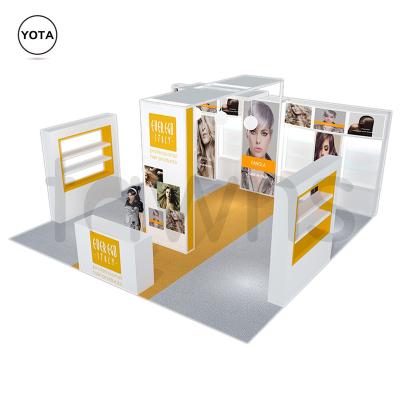 China Yes Tawns 20' Picture Expo Display Booth with Backlit Counter and Stand for sale