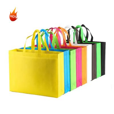 China Wholesale Recyclable Blank Logo Bag Custom Printed Non Woven Fabric Nonwoven Shopping Bags Recyclable for sale