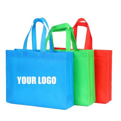 China 100% Eco-Friendly PP Customized Type Polypropylene Carry Bottom Gusseted Wenzhou Vest Lamination 80 Gsm Tote Non-Woven Nonwoven Shopping Bag for sale