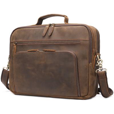 China Genuine Leather Briefcase 15