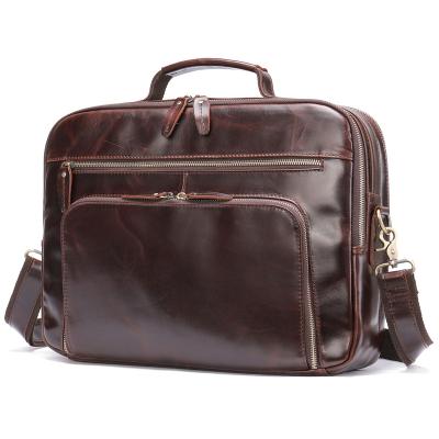 China Genuine Leather Briefcase 15