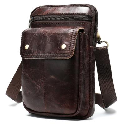 China Outdoor Fashion European Fashion Men's Casual Diary With Single Cover Shoulder Bag Messenger Chest Waist Bags for sale