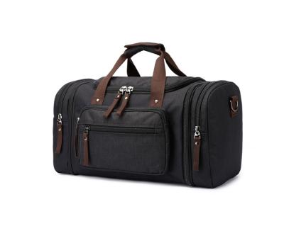 China Vintage Men's Carry On Large Capacity Duffle Bags Soft Waterproof Male Hand Luggage Weekend Gym Bag Travel Water Repellent Bags for sale