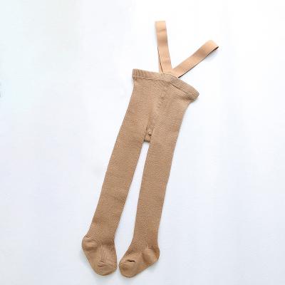 China Popular QUICK DRY Organic Cotton Baby Toddler Stockings Suspender Kids Leg Warmers Newborn Pantyhose/Pantyhose for sale