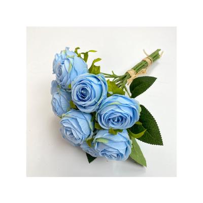 China Modern design record 11 Rose Flower Artificial Rose Flowers Rose Flower sexy for sale