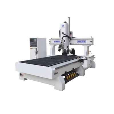 China Wood Acrylic PVC Engraving Cut 5 Axis 1325 1530 Woodworking Machine ATC CNC Carving Router for sale