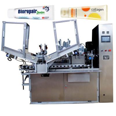 China Automatic Beverage Plastic Tube Filling And Sealing Machinery For Facial Cleanser for sale