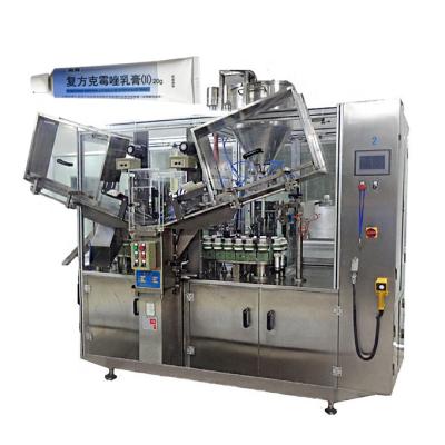 China Soft Cosmetic Beverage Tube Toothpaste Machine Fill Seal Machine Tube Filling Sealing Machine for sale