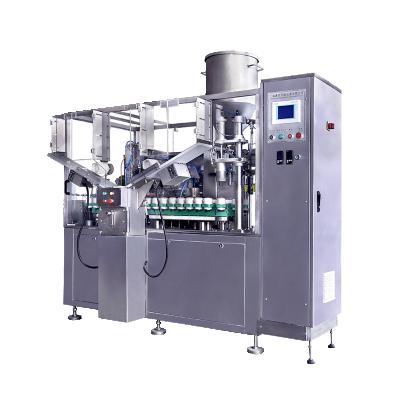 China Beverage Trade Assurance Supported 5-50ml Food Cosmetic Medical Tube Filling And Sealing Machine for sale