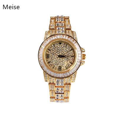 China New Fashion Yiwu Coqi YY202 New Fashion Luxury Diamond Men's Watch Big Dial Hip Hop Casual Watch Day/Date Tide Brand for sale