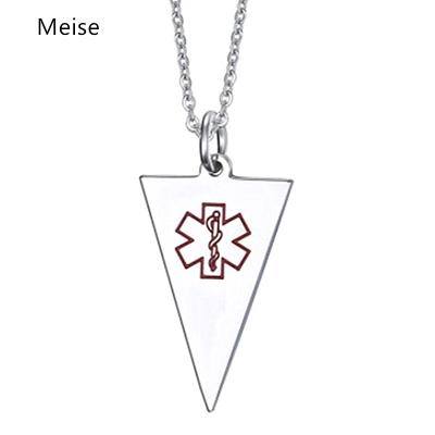 China OTHER Yiwu Coqi ZZ14 Fashion Stainless Steel Medical Pendant for sale