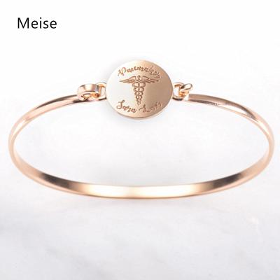 China Other Yiwu Coqi ZZ70 Medical Alert Bracelet Stainless Steel Medical Bracelet for sale