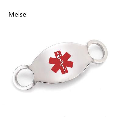 China Yiwu Coqi ZZ20 Antique Medical Alert Stainless Steel Medical Tag for sale