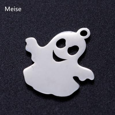 China Yiwu Coqi AN0326 Stainless Steel Halloween Ghost Stainless Steel Christmas Ornament for sale