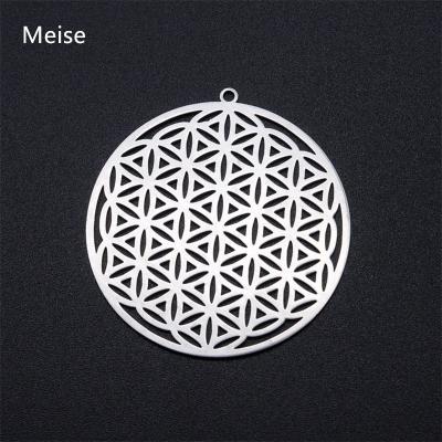 China The OTHER Yiwu Coqi Stainless Steel Flower of Life Charm for sale