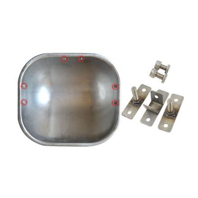 China Livestock Farming Equipment Made In China Stainless Steel Feed Bowl Poultry Thickened Farm Tools for sale