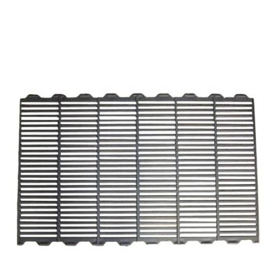 China Easily Clean Made in China Competitive Pig Farm Equipment Cast Iron Sow Floor Slatted Floor for Pig Farrowing Box for sale