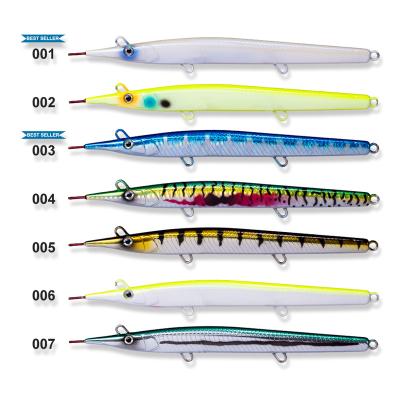 China Black Bass Plastic Lure ABS Plastic Fish Needle Original Fishing Sinker Lure Fishing Lure Bait for sale