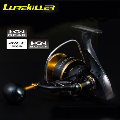 China High Quality Body Metal New SEABORG Original Lurekiller Series Fishing Reel Japan Fishing Reel Bait Casting Spinning Reel In Stock for sale