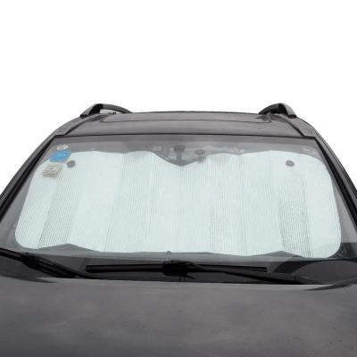 China Lowering Temperatures Car Sun Shade Front Window Sunshade Foldable Car Interior Sunshade Windshield Cover for sale