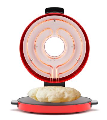 China Arabic bread maker machine with 40CM lamp inner bread maker machine HJ-40AD pita bread maker roti making machine full automatic for sale