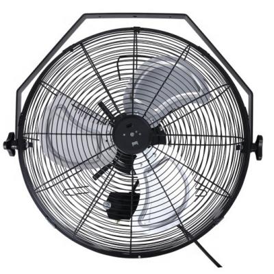 China High efficiency 18 inch 2 in 1 wall mounted fan electrico HJ-18WF 18 fan high speed industrial workstation for sale