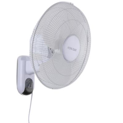 China Hotel 220 Volt Wall Fan With 16 Inch AC Remote Control Oscillating Wall Coolers And Decorative Fans HJ-16WFR Wall Fan for sale