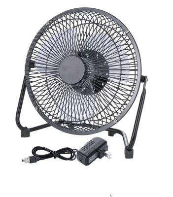 China Hongjia 2020 New Model Metal Super DC Motor Wind Power Mini Portable 360 ​​Degree Tilt Angle USB High Speed ​​Fan Portable Full Fan for sale