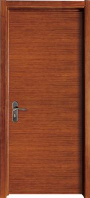 China Bedroom Oak Veneer Flush Doors Heat Insulation Anti - Scratch Stopper Closer for sale