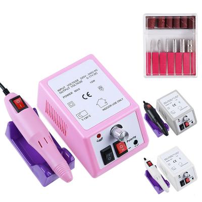 China 20000RPM Plastic Professional Electric Nail Polish Machine Nail Drill Machine Nails Supplies Salon for sale