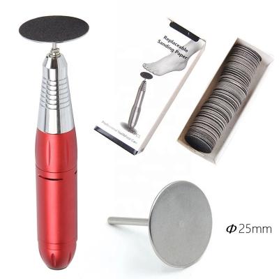 China Easy Apply 100pcs Nail Drill Replaceable Sanding Paper Disc Electric Cuticle Nails Drill Bit for sale