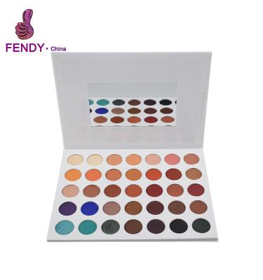 China 35 Colors Eyeshadow Palette Waterproof Makeup Eyeshadow Palette For Makeup Wholesale for sale