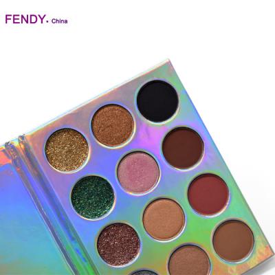 China Waterproof To Customize New Makeup Palette Eyeshadow Holographic Eyeshadow Palette Primer Makeup for sale