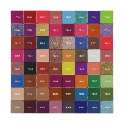 China 30 Color Square Eyeshadow Palette Waterproof Cosmetics DIY White Eyeshadow Palette Customized Logo for sale