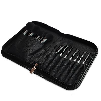 China Angular Blush Professional Custom Make Up Brush 12Pcs Facial Makeup Brush Private Label for sale