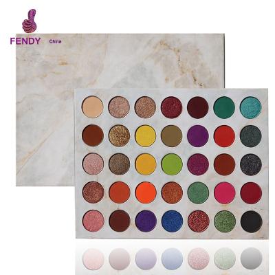 China Fashion Cosmetic Hot Palette Waterproof And Makeup 35 Eyeshadow Palette With Your Own Brand Makeup Palette Waterproof for sale