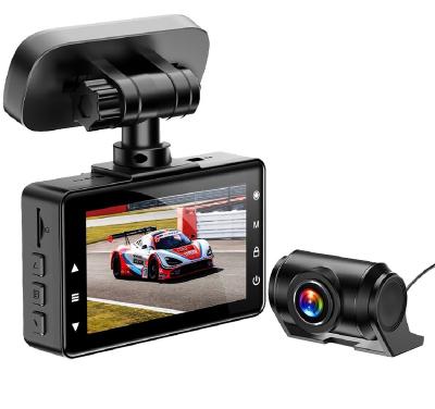 China Waterproof Full Hd 1080P 3 Inch Aky-E1 Wide Angle Dash Cam Black Box Car Dvr Car Video Recorder for sale