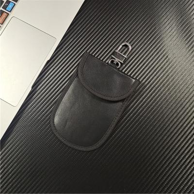 China Business RFID Signal Blocking Bag Car Key Case Car Key Signal Blocker Pouch for sale