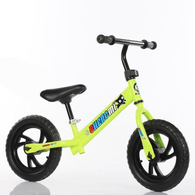 China Factory hot sale cheap promotional gift steel 12 inch no pedal kids balance bike for baby bicycles balance for kids for sale