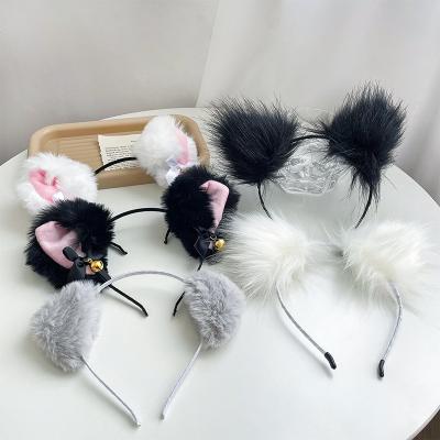 China Durable New Arrival Cat Fox Ear Hair Accessories Animal Ear Headband For Cosplay Party for sale