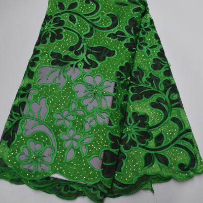 China Other Trend New Fashion African Velvet Lace With Stones Decorated For Wholesales for sale