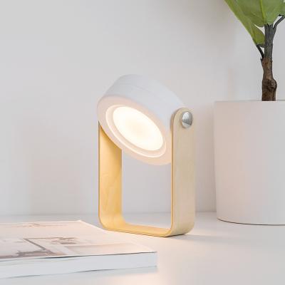 China Modern Unique Art LED Lantern Light Portable USB Folding Rechargeable Table Lamp for sale