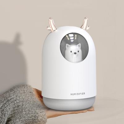 China Hotel Mini Air Humidifier Cool Mist Mini USB Ultrasonic Tabletop Portable Humidifier for sale